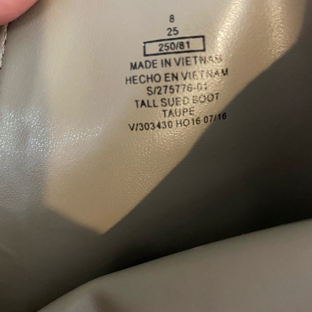 Old Navy Tall Suede Boots - Picture 6 of 7